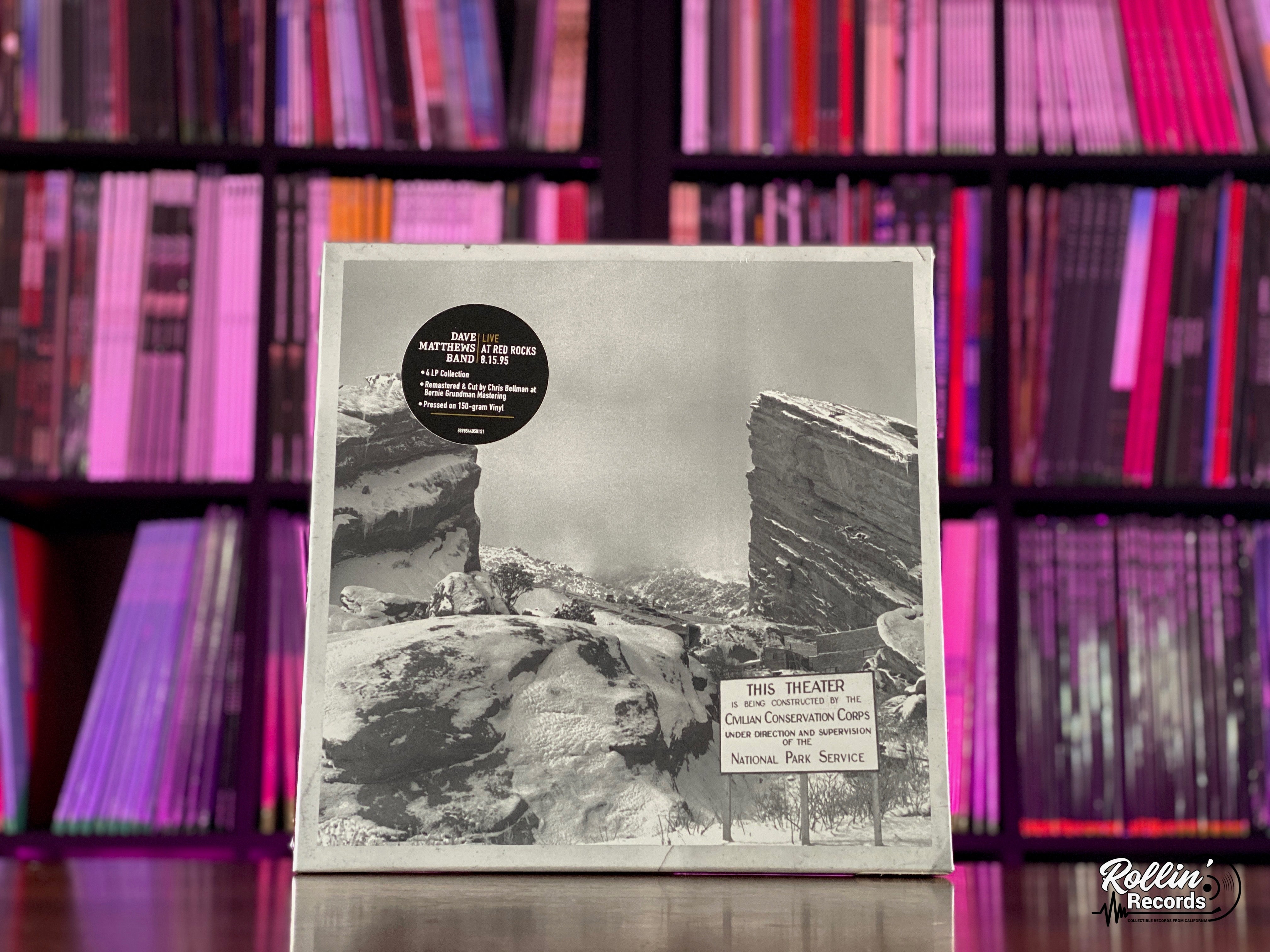 Dave Matthews Band - Live At Red Rocks 8.15.95 (4 LP Box Set) – Rollin ...