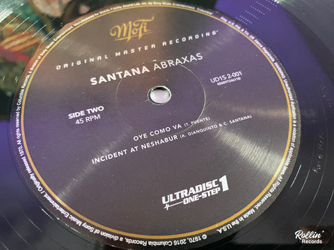 Santana ‎– Abraxas UD1S 2-001 MFSL One Step MoFi
