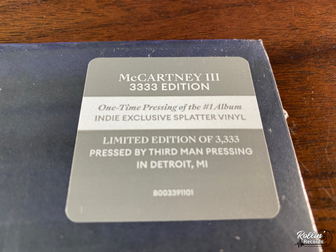 Paul McCartney - III (Indie Exclusive Yellow Vinyl)