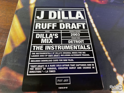 J Dilla - Ruff Draft (The Instrumentals)