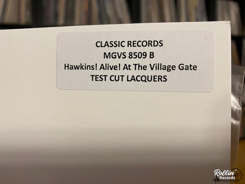 Coleman Hawkins ‎– Hawkins! Alive! At The Village Gate Test Lacquer