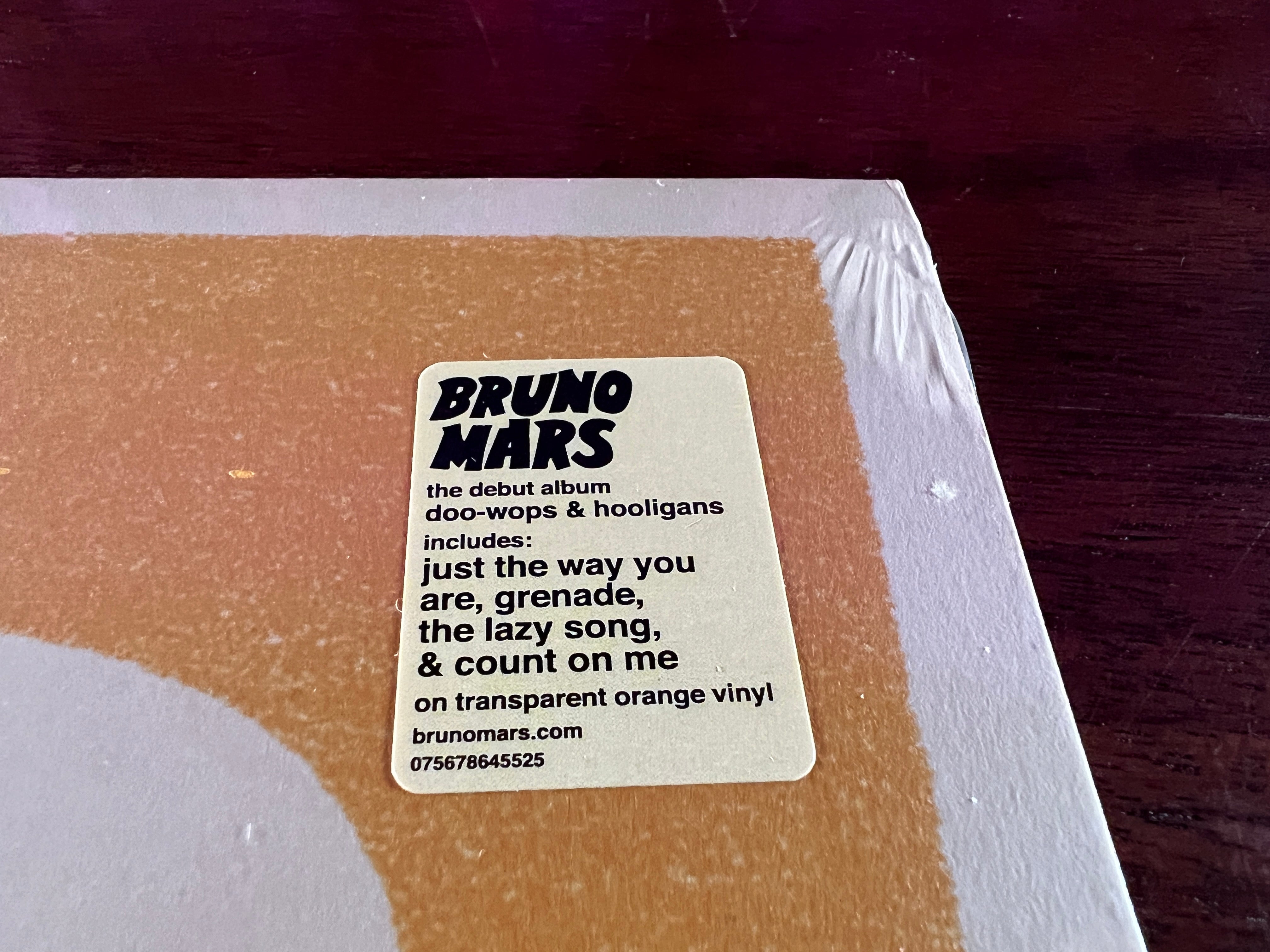 Bruno Mars - Doo-Wops & Hooligans (Orange Vinyl)