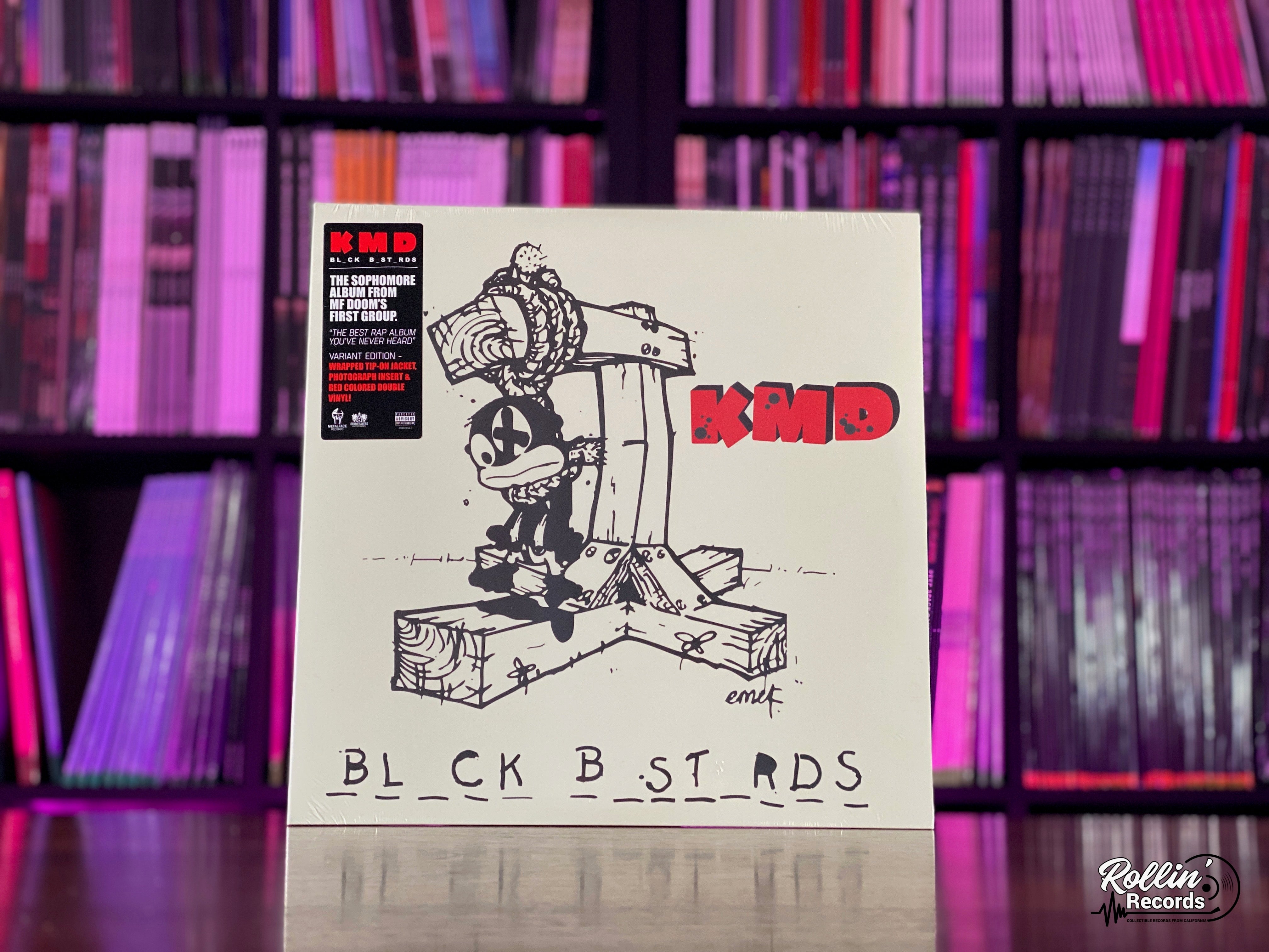 K.M.D. - Black Bastards (Red Vinyl) – Rollin' Records