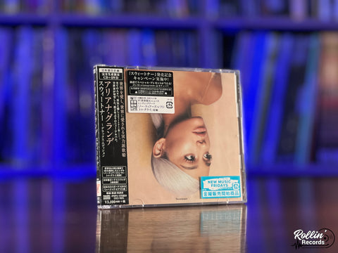 Ariana Grande - Sweetener UICU-9095 Japan OBI CD/DVD