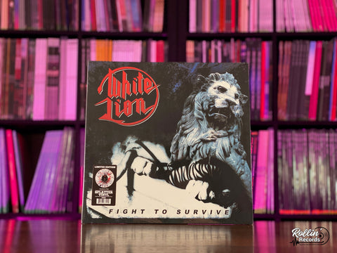 White Lion - Fight To Survive (White/Black/Red Splatter Vinyl)