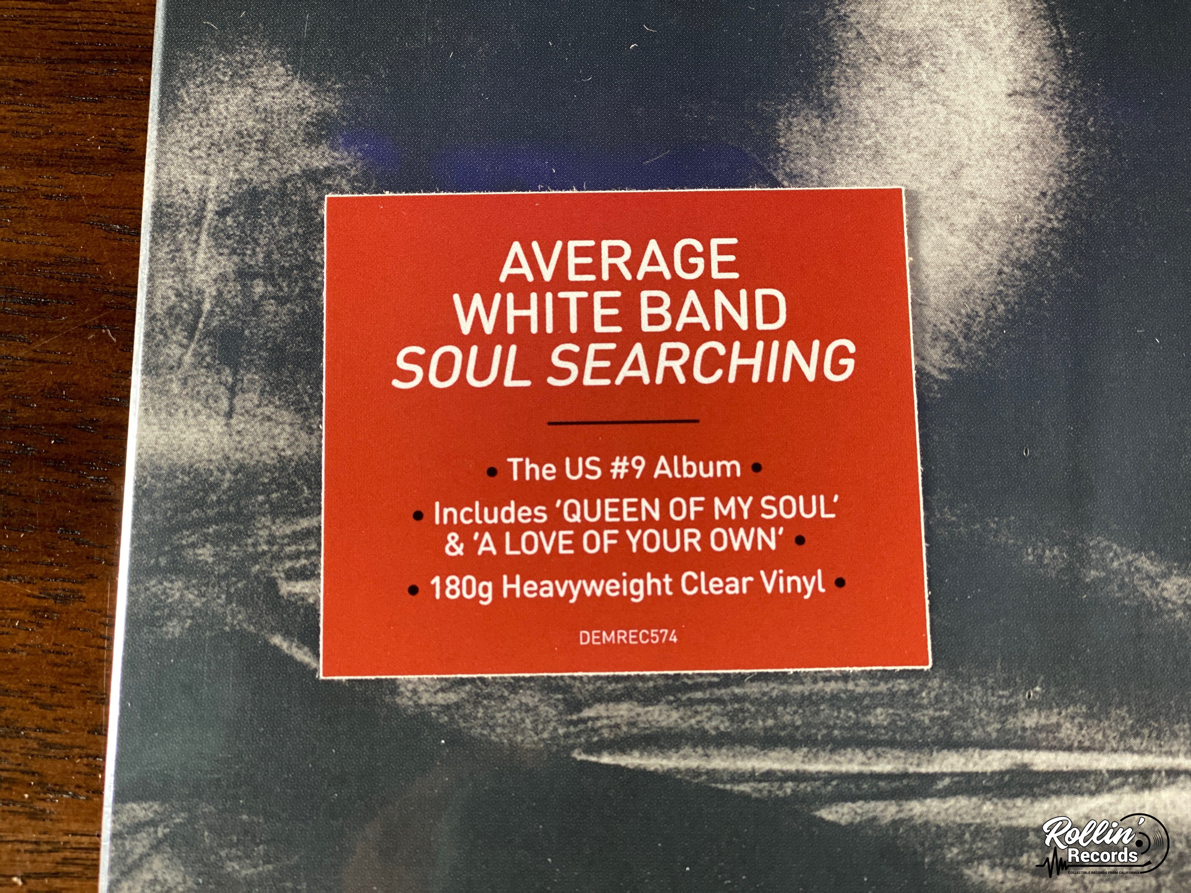 Average White Band - Soul Searching (Clear Vinyl) – Rollin' Records