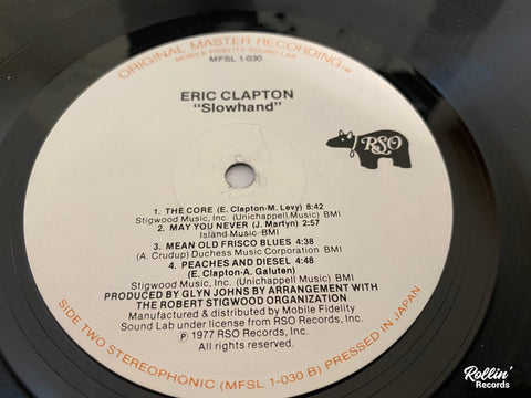 Eric Clapton ‎– Slowhand MFSL 1-030