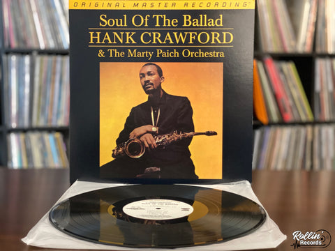 Hank Crawford, Marty Paich Orchestra ‎– Soul Of The Ballad MFSL 1-224