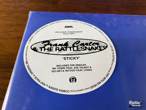 Frank Carter & The Rattlesnakes - Sticky (Indie Exclusive Trans Blue Vinyl)