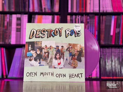 Destroy Boys - Open Mouth, Open Heart (Purple Vinyl)
