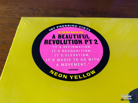 Common - A Beautiful Revolution PT.2 (Yellow Vinyl)