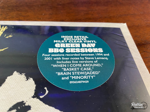 Green Day - BBC Sessions (Indie Exclusive Milky Clear Vinyl)