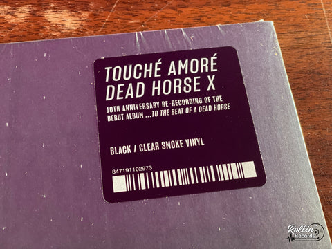 Touche Amore - Dead Horse X (Black/Clear Smoke Vinyl)
