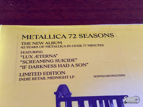 Metallica - 72 Seasons (Indie Exclusive Midnight Vinyl)