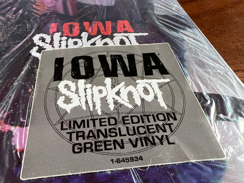 Slipknot - Iowa (Coke Bottle Clear Green Vinyl) (075678645716)