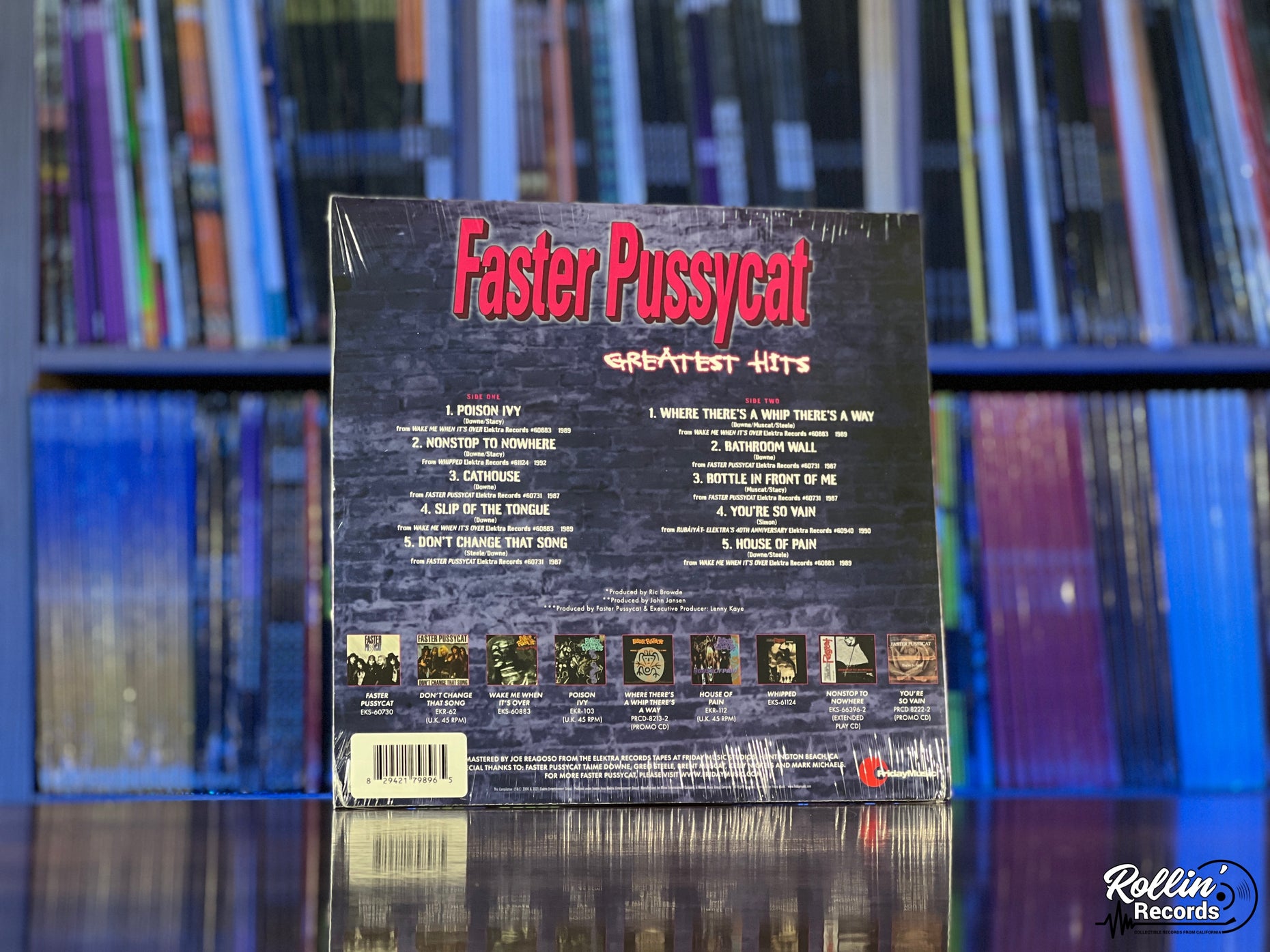 Faster Pussycat Greatest Hits Purple Vinyl Rollin Records 