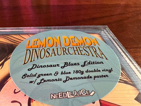 Lemon Demon - Dinosaurchestra (Green & Blue Colored Vinyl)