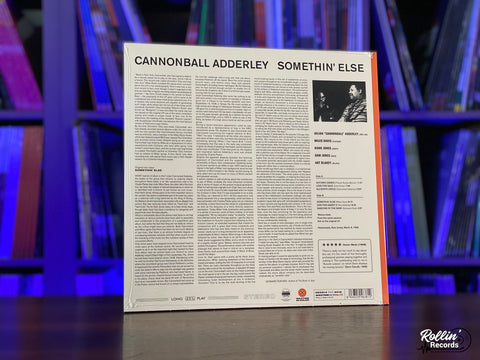 Cannonball Adderley - Somethin’ Else (Orange Vinyl)