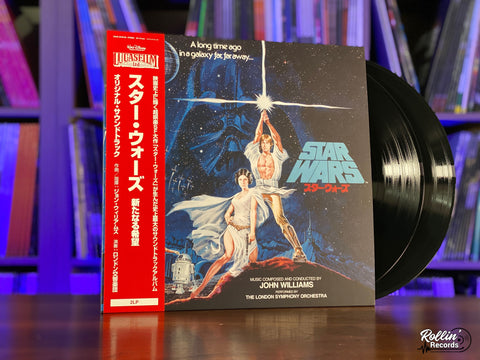Star Wars: Episode IV A New Hope (Original Soundtrack) UWJD-9019/20 Japan OBI