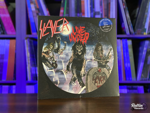 Slayer - Live Undead (Blue/Black Split)