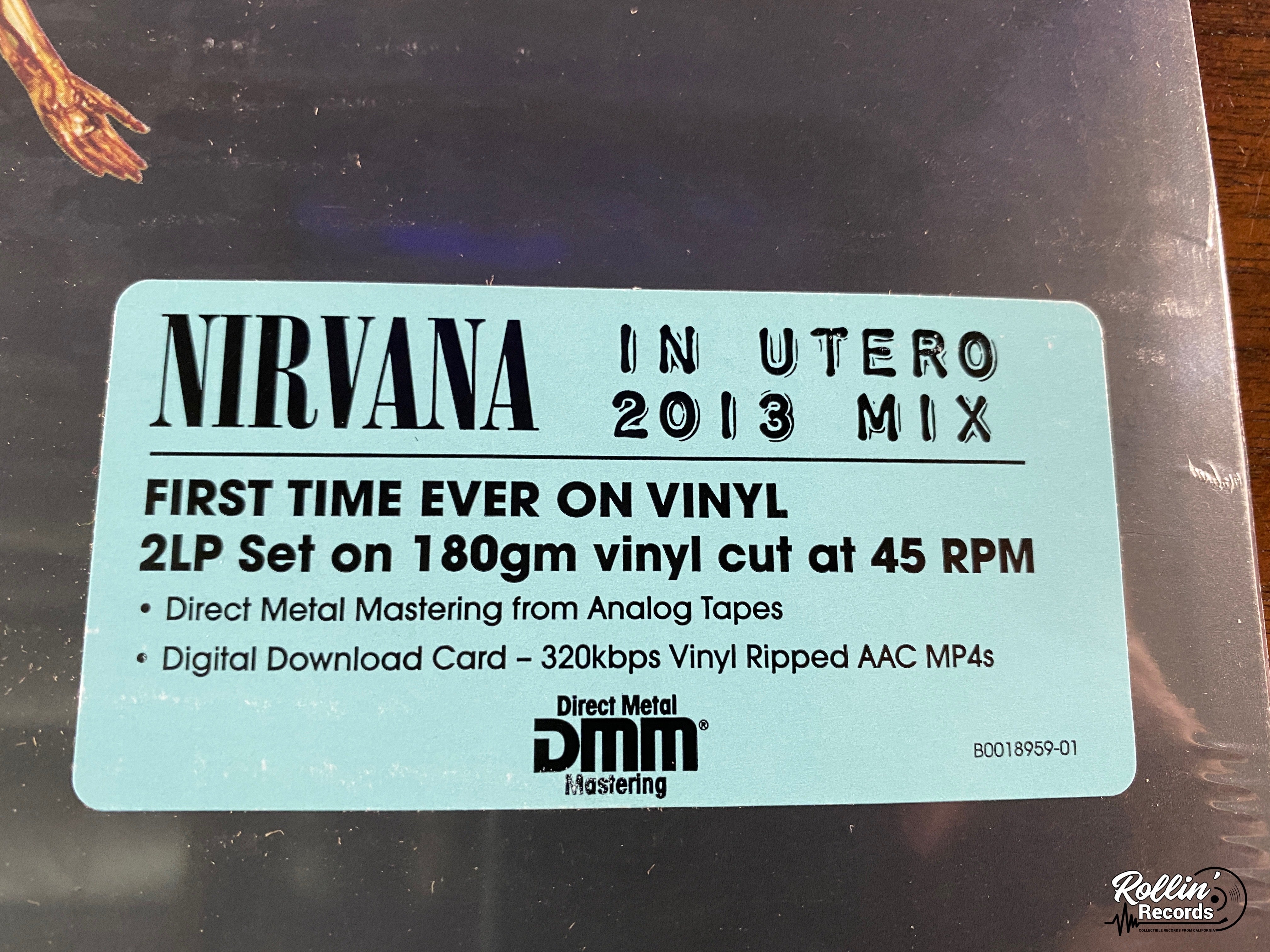 Nirvana - In Utero - Remastered, 45rpm SEALED – Vinyl Pursuit Inc