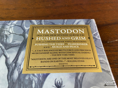 Mastodon - Hushed and Grim (Indie Exclusive Clear Vinyl)