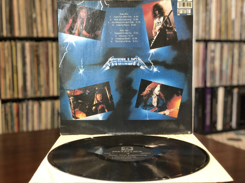 Metallica - Ride The Lightning 1994 Russian Phonogram