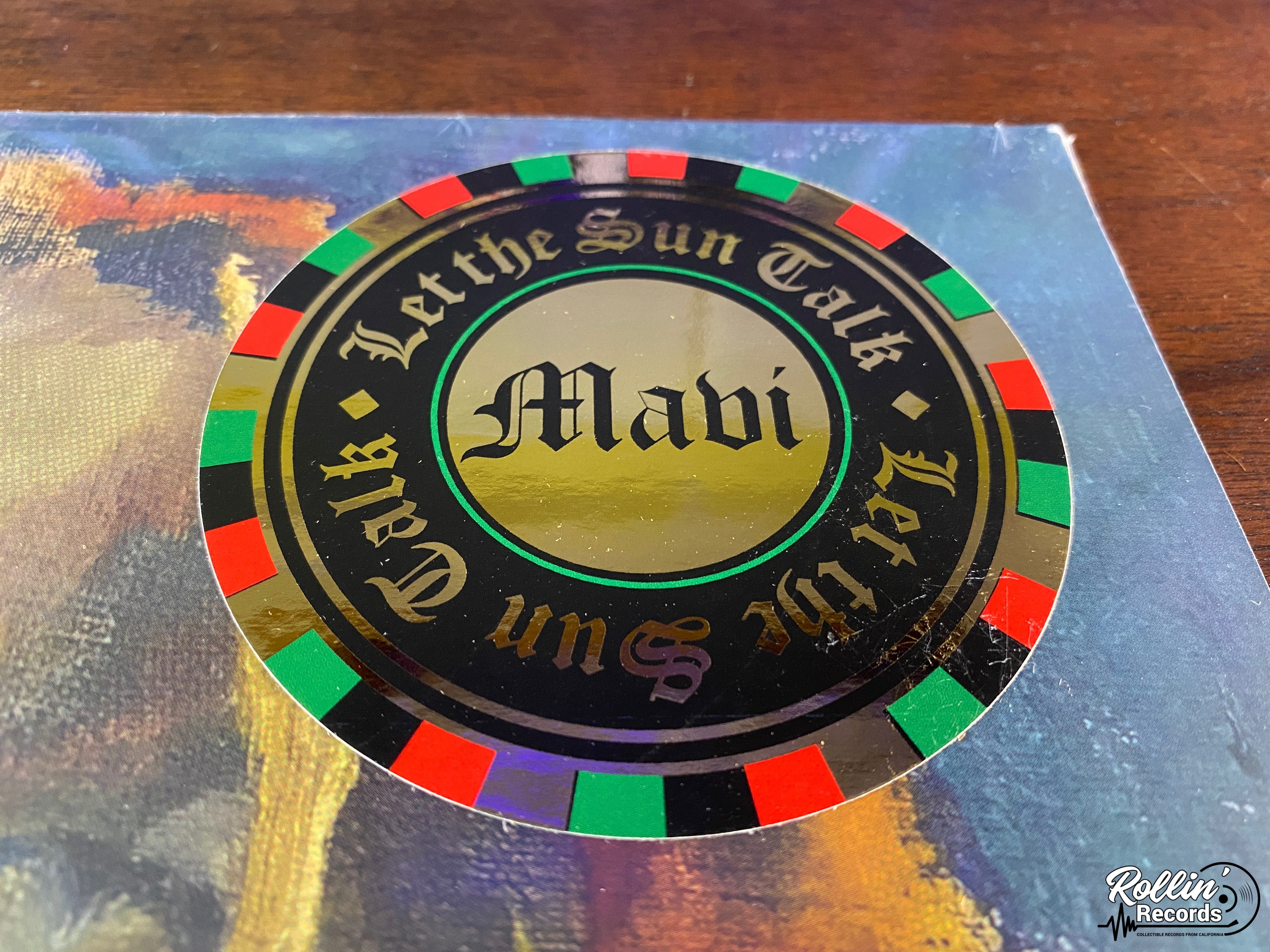 Mavi ‎ Let The Sun Talk Obi Vinyl Sealed-