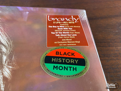 Brandy - The Best Of Brandy (Maroon Vinyl)