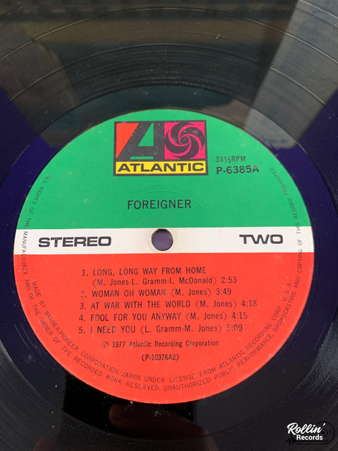 Foreigner - Foreigner P-6385A Japan OBI