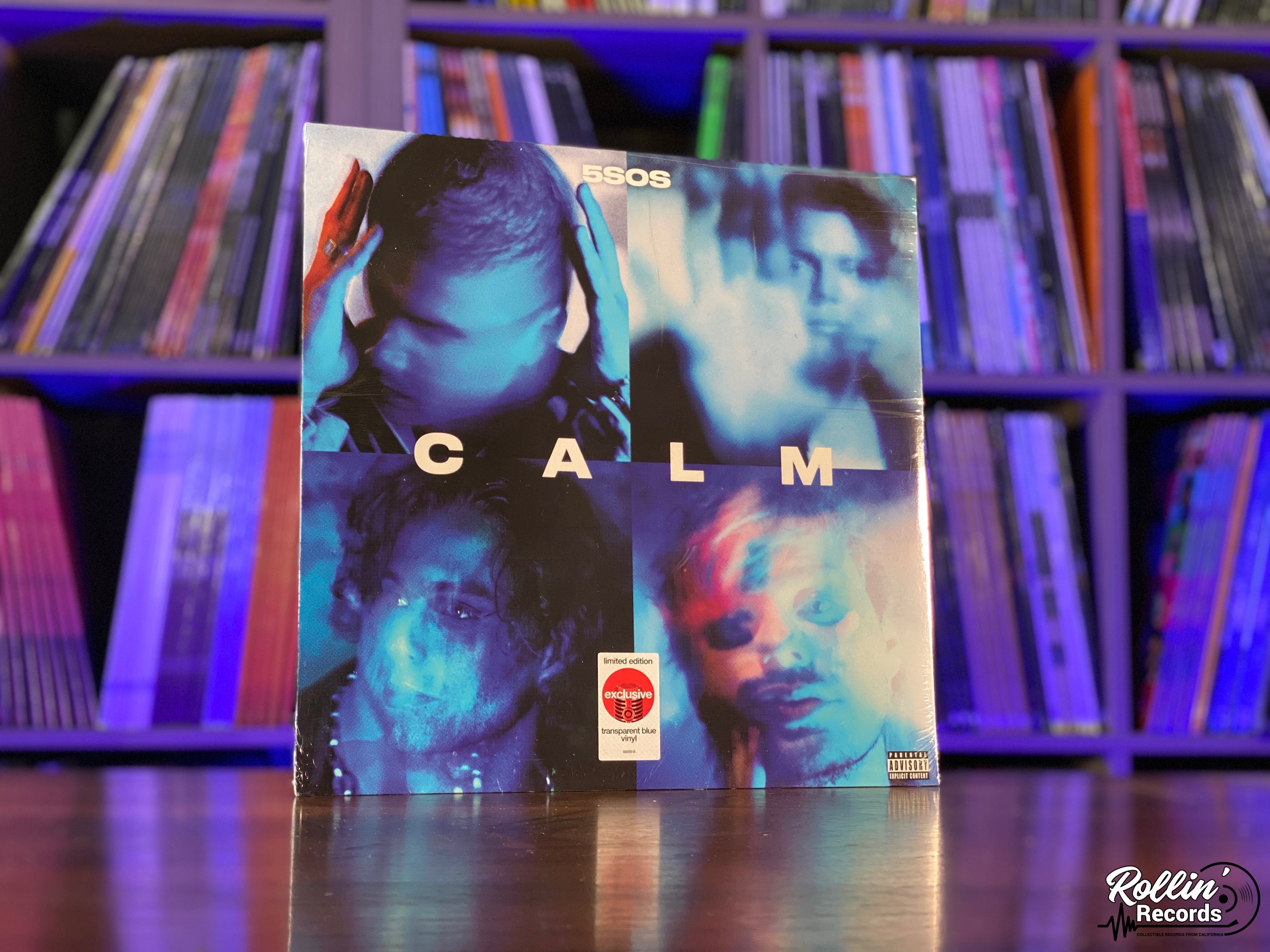 5SOS Calm Blue sale Target Vinyl LP 5 Seconds of Summer Record