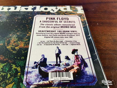 Pink Floyd - A Saucerful Of Secrets (Mono) – Rollin' Records