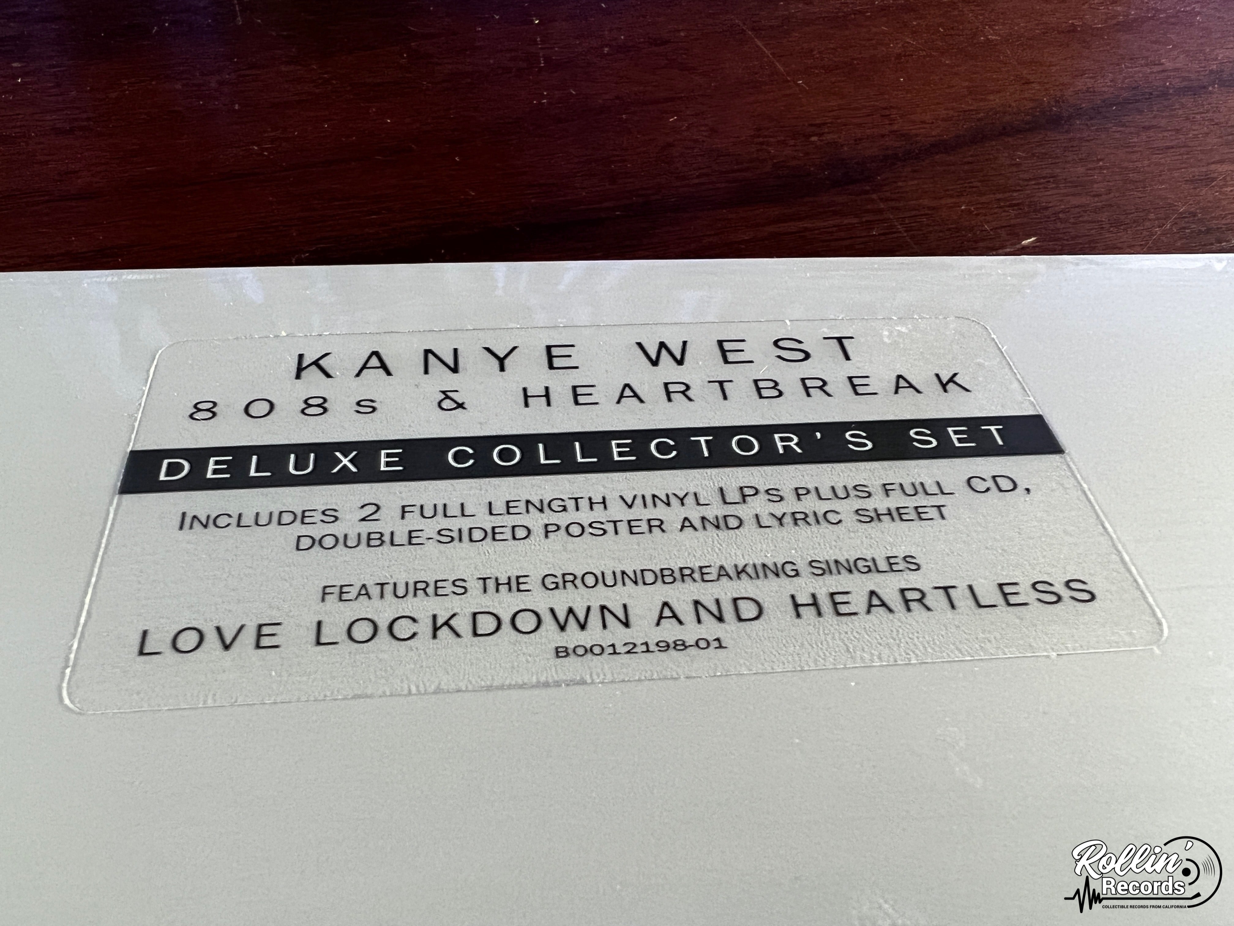 Kanye 2024 West 808s & Heartbreak Deluxe Collectors Set 2xLP, CD, & Poster Brand New