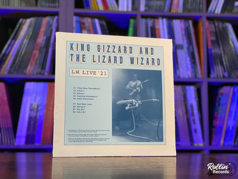King Gizzard & The Lizard Wizard - L.W. Live In Australia (Reverse Groove Clear Vinyl)