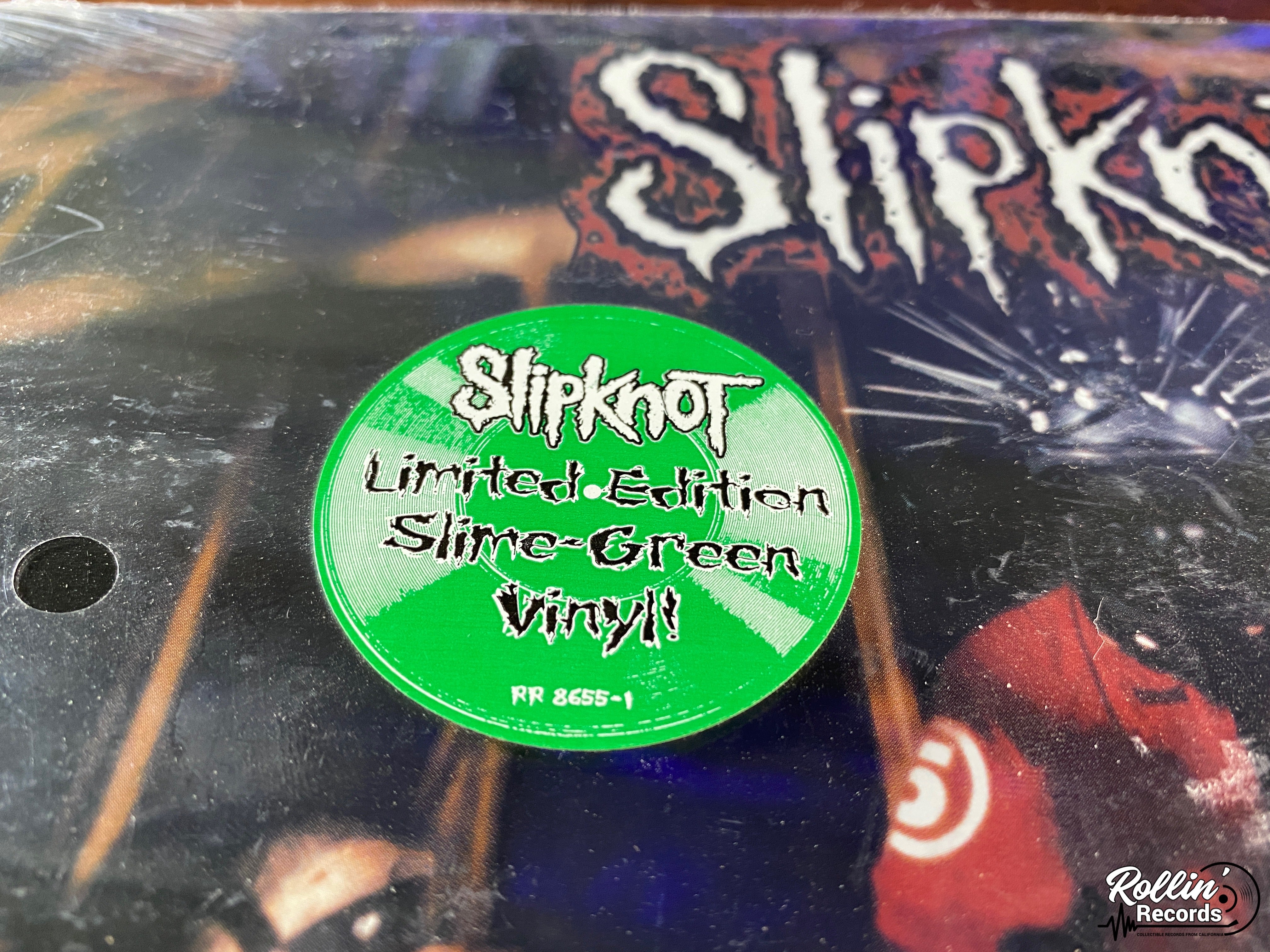 SlipKnot 1st Slime-Green Vinyl レコード - レコード