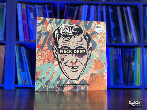 Neck Deep - Rain in July / a History of Bad Decisions (Coke Bottle Clear Vinyl)