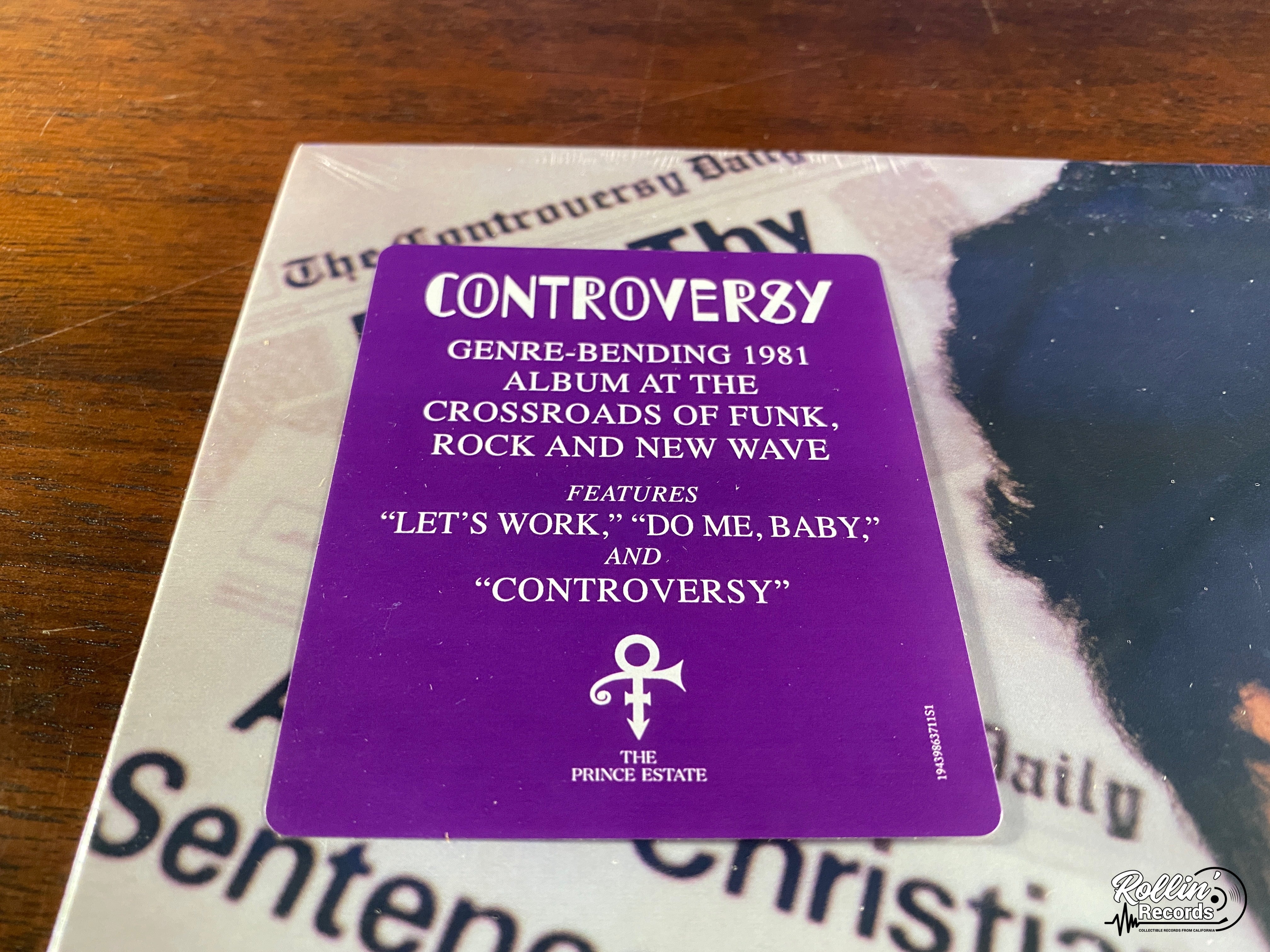 Prince - Controversy (2022 Reissue)* – Rollin' Records