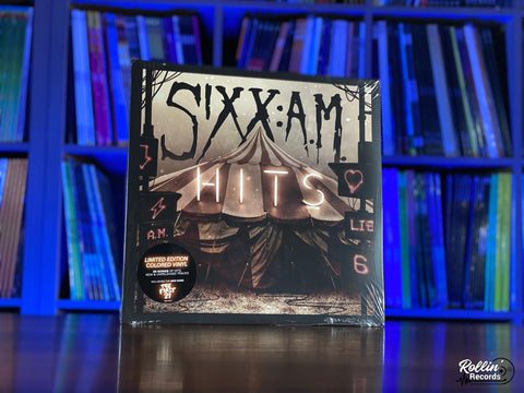 Sixx: A.M. - Hits (Translucent Red with Black Smoke Vinyl)