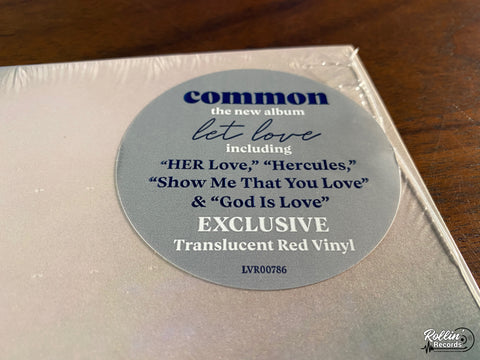 Common - Let Love (Indie Exclusive Translucent Red Vinyl)