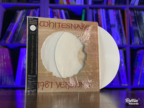 Whitesnake - 1987 Versions (White Vinyl) 23AP 3390 Japan OBI