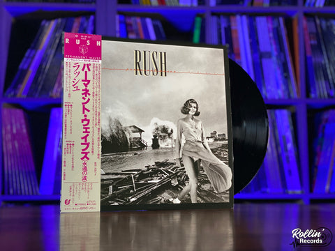Rush - Permanent Waves 25-3P-221 JAPAN OBI