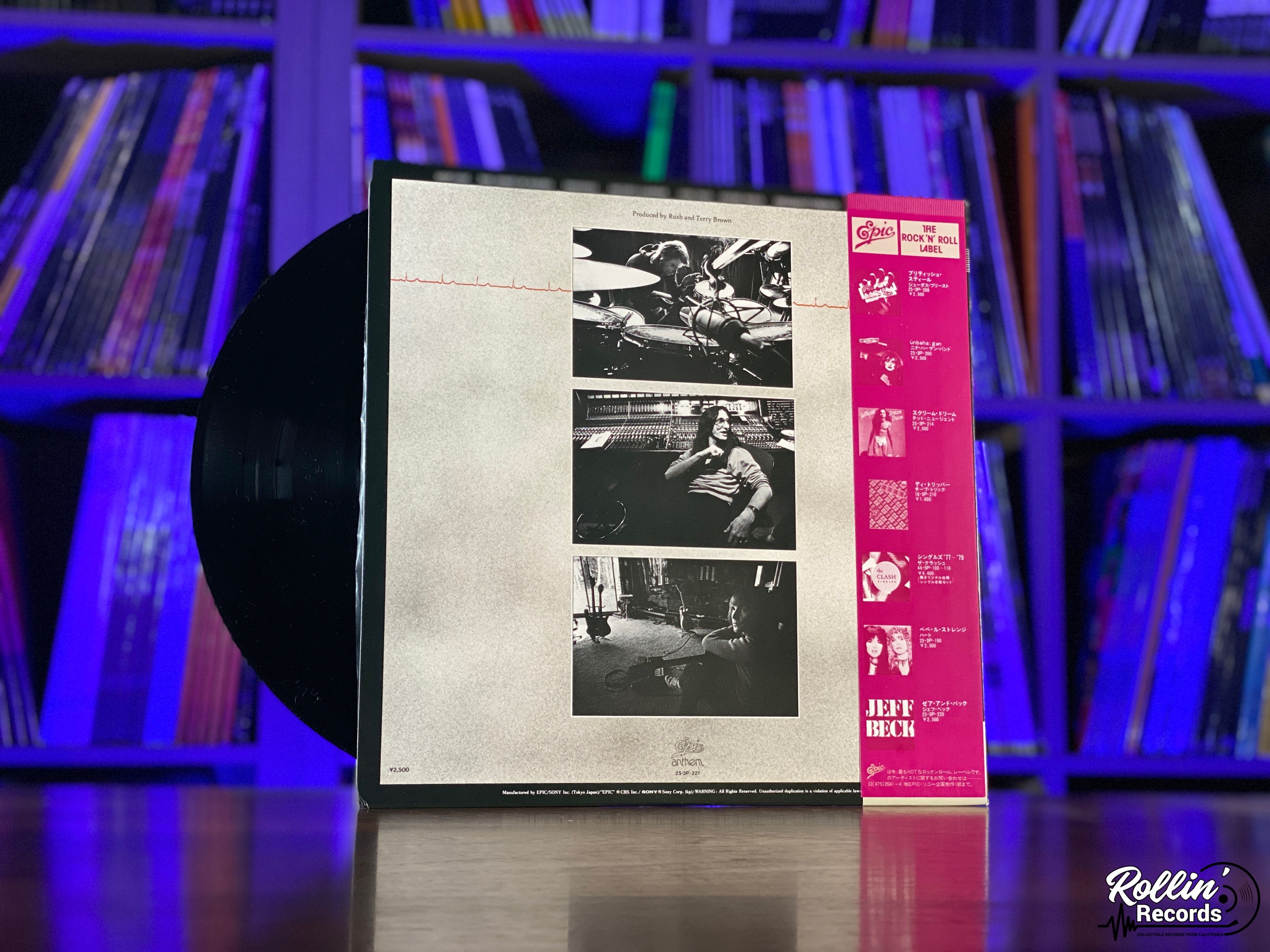 Rush - Permanent Waves 25-3P-221 JAPAN OBI – Rollin' Records