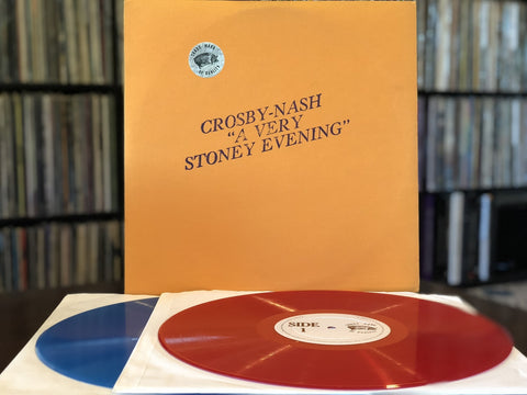 Crosby-Nash ‎– A Very Stoney Evening TMOQ Colored Vinyl Red-Blue