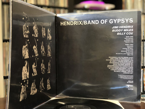 Jimi Hendrix - Band Of Gypsys UK Stereo 2nd Press Track Records