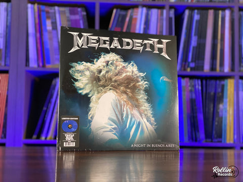 Megadeth - A Night In Buenos Aires (Blue Vinyl)