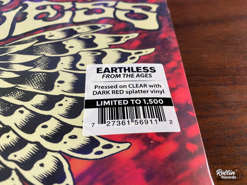 Earthless - From The Ages (Indie Exclusive Clear w/ Dark Red Splatter Vinyl)