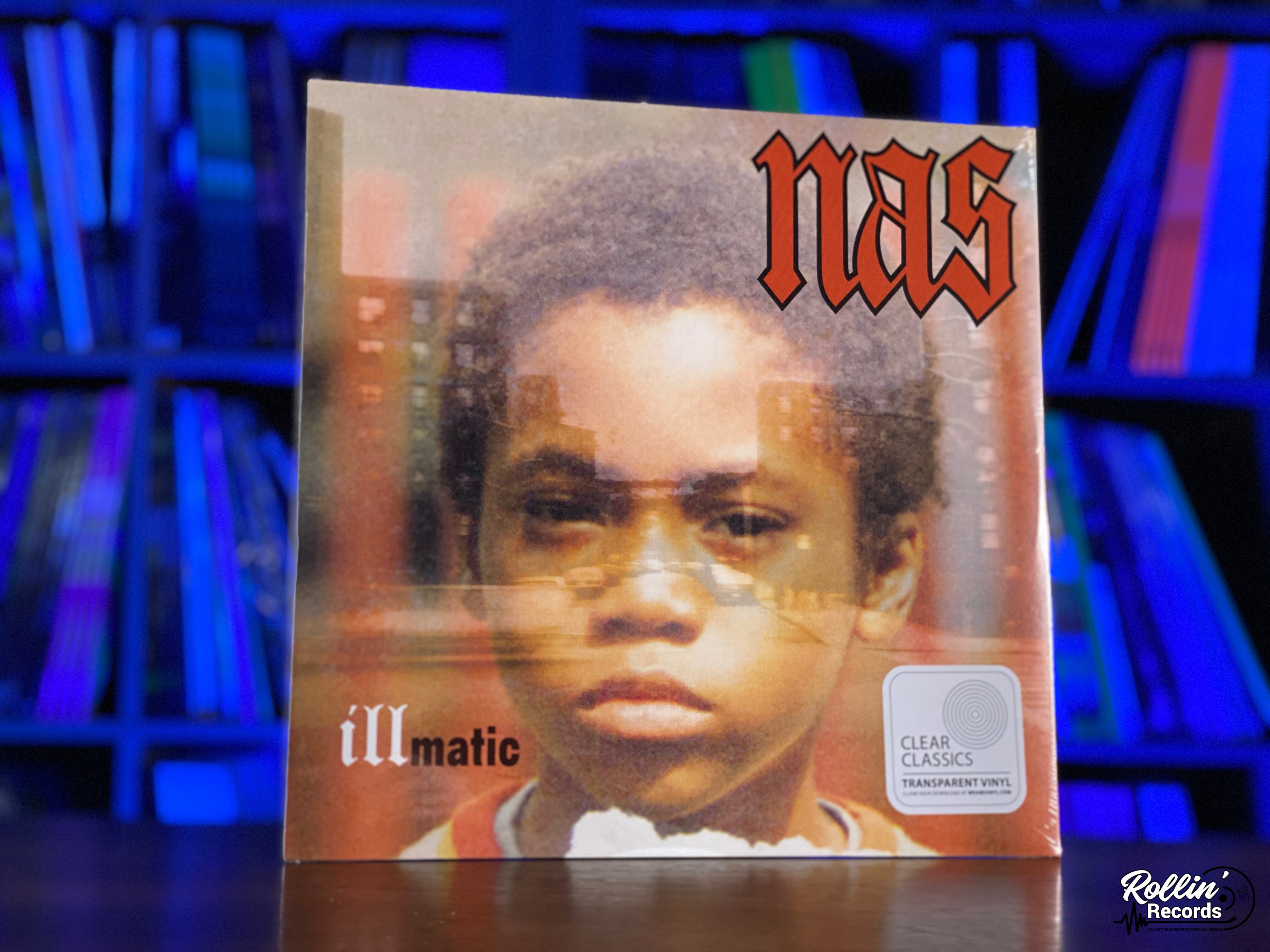 Nas - Illmatic (Clear Vinyl) – Rollin' Records