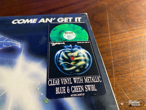 Whitesnake - Come An’ Get It (Green & Blue Swirl Vinyl)