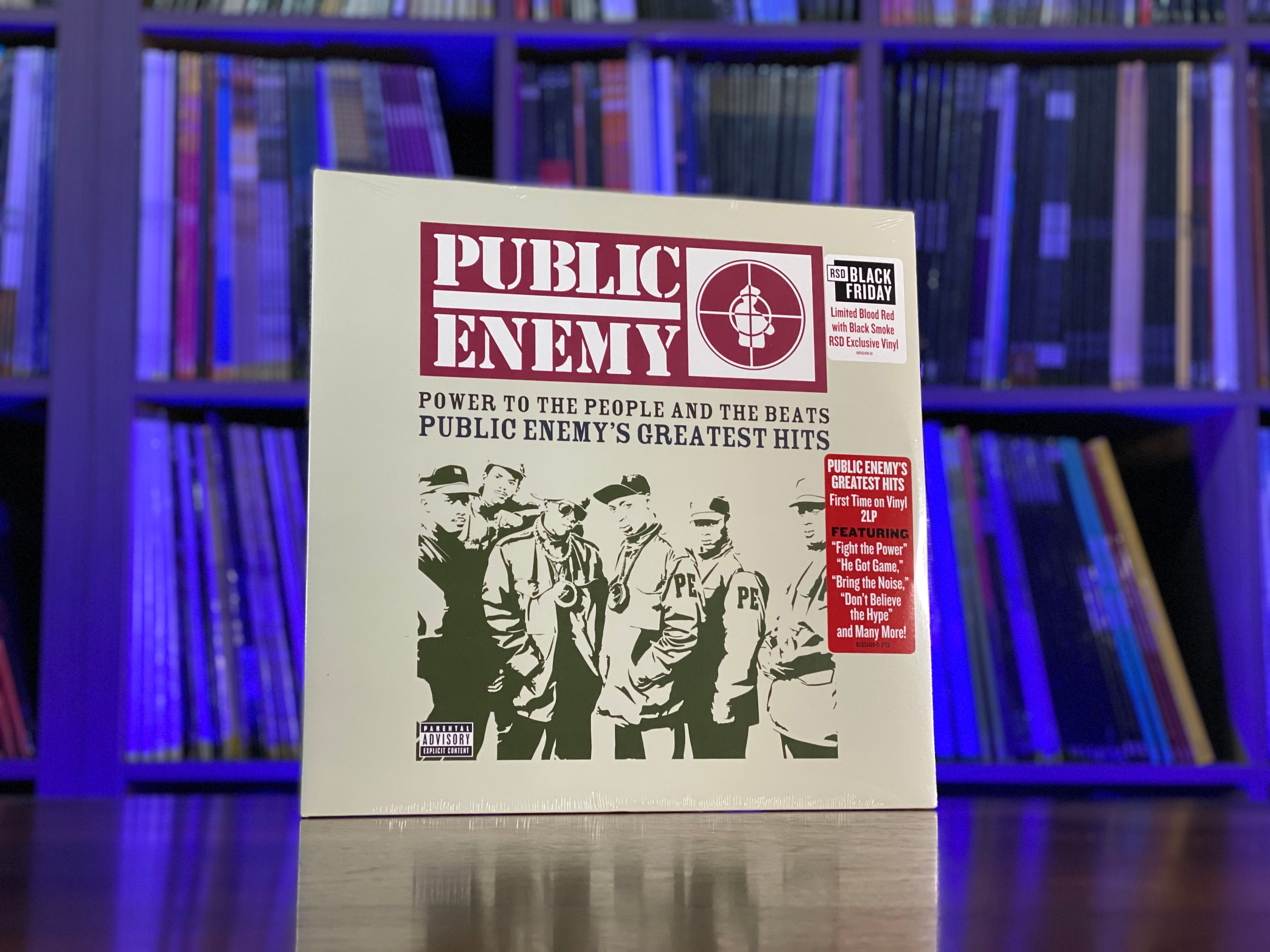 Public Enemy - Power To The People And The Beats (Public Enemy's Greatest  Hits)(RSD BF 2020 Red w/Black Smoke Vinyl)