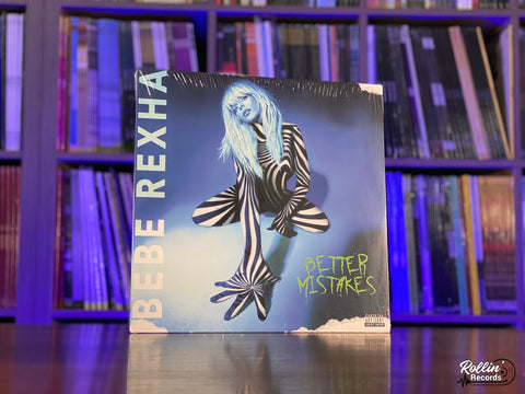 Bebe Rexha - Better Mistakes (Black & White Splatter)